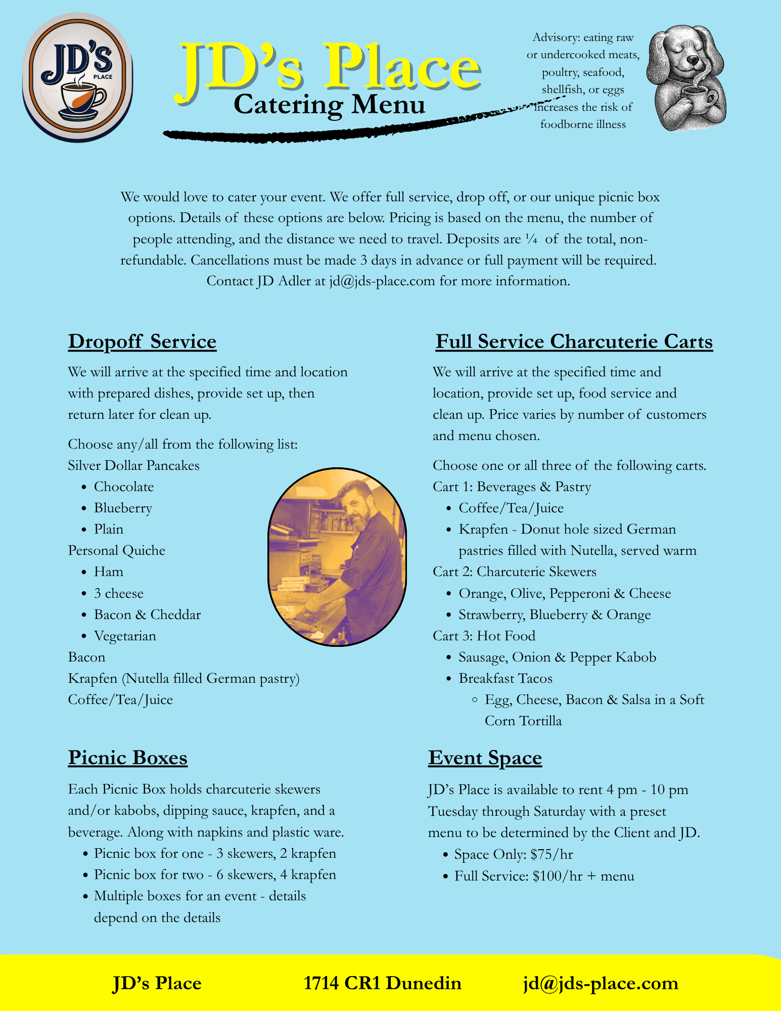 catering menu